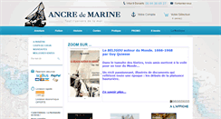 Desktop Screenshot of ancre-de-marine.com